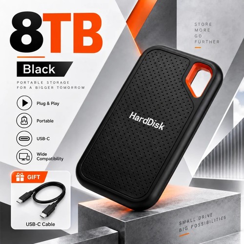 External hard drive 8tb - hard, high
