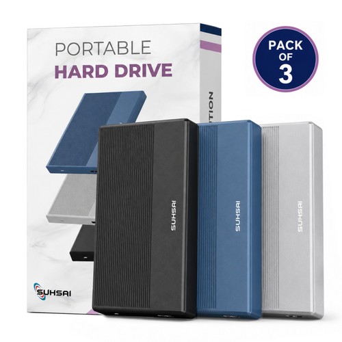 Pack 1tb external hard drive - hard,