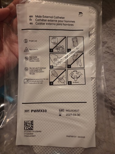New male external catheters - new,